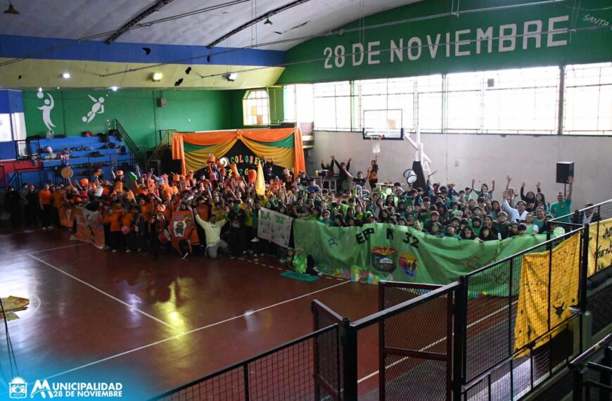 Mucha diversión en la realización de los «Intercolores”