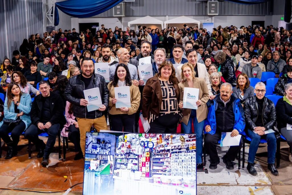 Grasso lanzó Bien: un programa de créditos para comerciantes y emprendedores de Río Gallegos