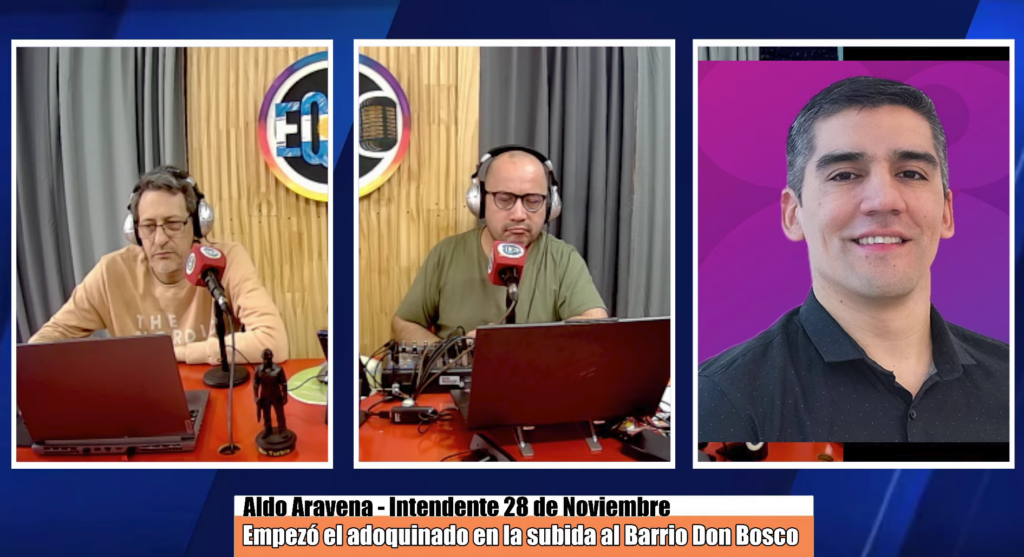 Aravena y la puesta de adoquines en calles, trabajadores de la construcción y sus problemáticas, y las últimas novedades de diputados nacionales