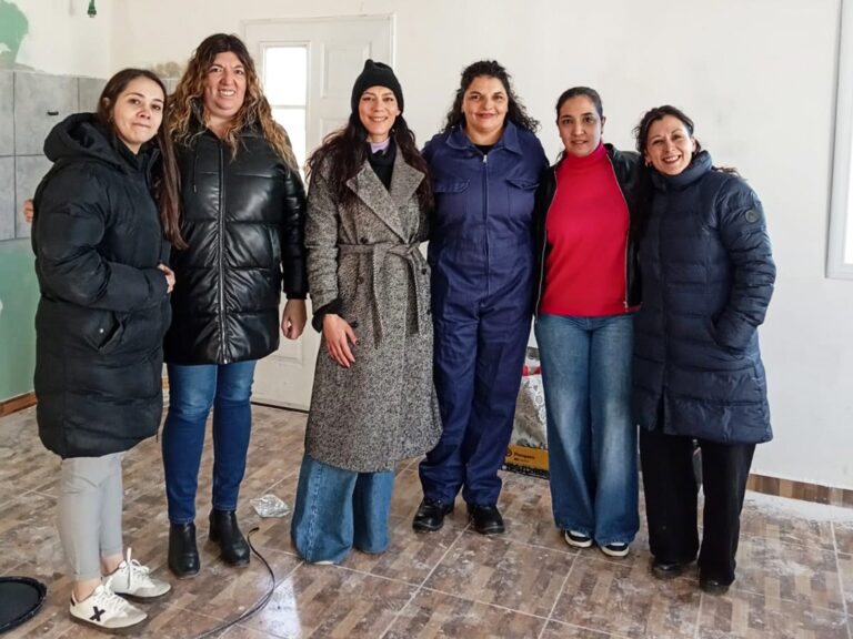 El Municipio avanza con la inclusión laboral de mujeres en la obra pública de Río Gallegos