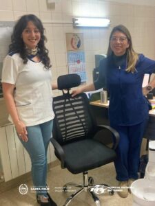 El Hospital Sánchez incorporó nuevas sillas para distintos servicios