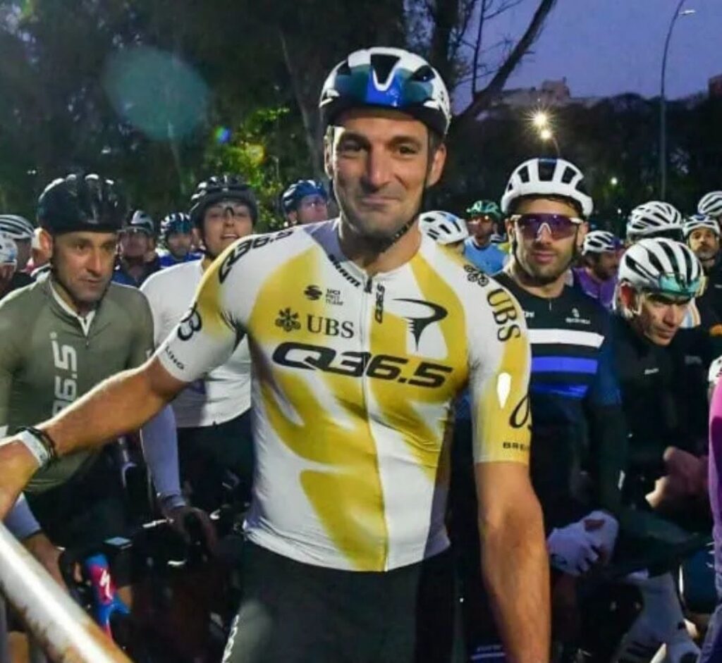 Scaloni corrió el Gran fondo de Buenos Aires