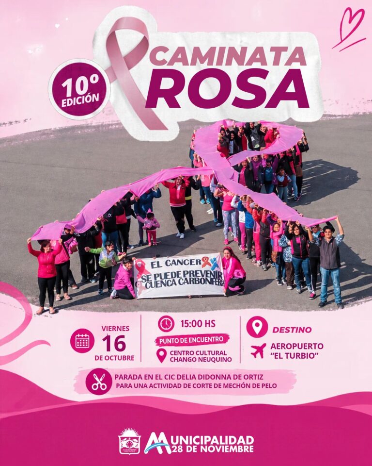 Se realizará una Nueva Edición de la Caminata Rosa
