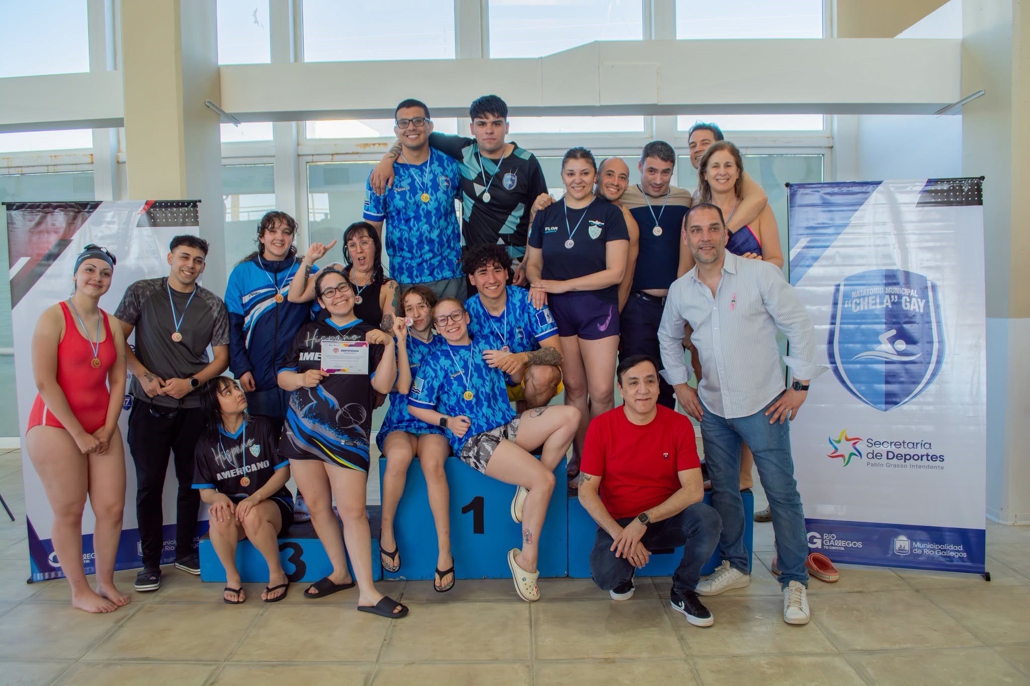 Finalizó la Copa Ciudad de Natación