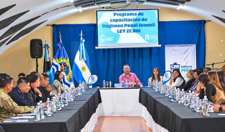 Río Turbio reunió a equipos de ocho localidades para capacitarse sobre el régimen penal juvenil