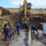 Se rompió el acueducto de Río Gallegos: ¿cuándo estará lista la reparación?