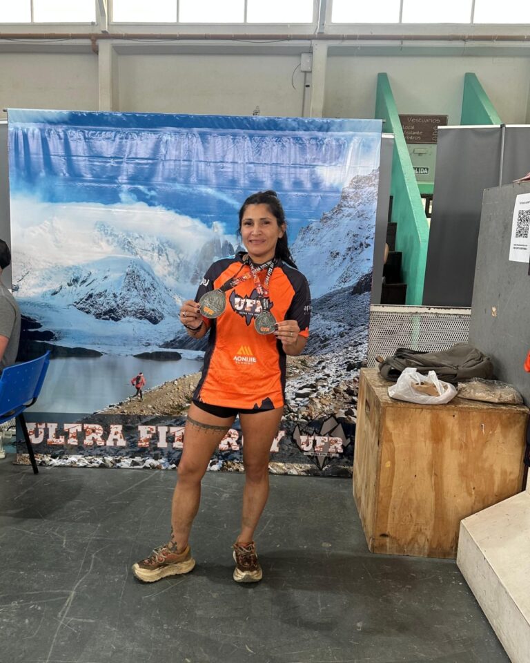 Silvia Inostroza tras hacer podio en el Chaltén » Fue una experiencia Increible»