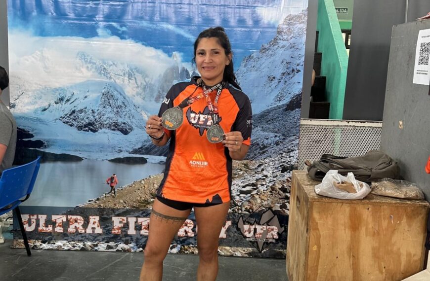 Silvia Inostroza tras hacer podio en el Chaltén » Fue una experiencia Increible»