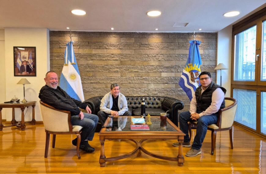 Vidal se reunió con UOCRA: las Represas se encaminan a reactivarse en noviembre con mano de obra local